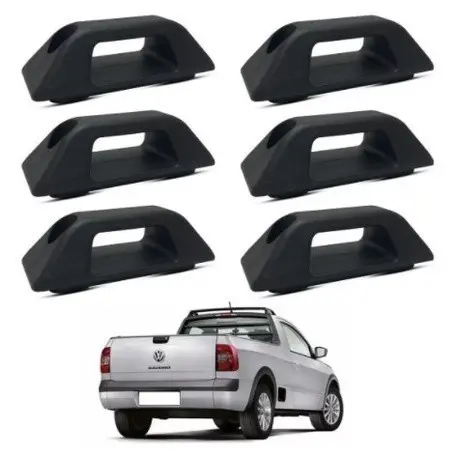 Gancho Da Caçamba Saveiro G5 G6 G7 2010 até 2019 Kit 6 peças