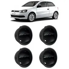 Kit 4 Difusor De Ar Gol G4 G5 G6 Voyage Saveiro Aro Preto