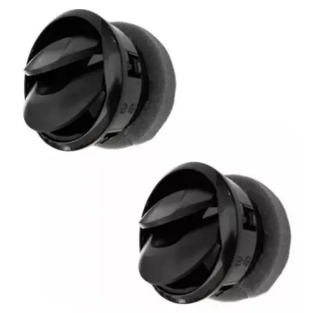 Par Difusor Saida De Ar Lateral Fiat Mobi Strada Preto