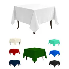 KIT 05 TOALHA MESA OXFORD 1,50 X 1,50 QUADRADA VARIAS CORES ENVIO IMEDIATO