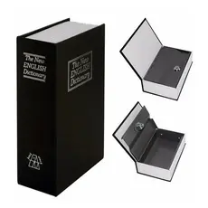 Cofre Camuflado Formato Livro Dicionário 2chaves Porta Joias