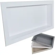 Nichos de Embutir em Polipropileno (plástico super resistente) Com alto brilho Para Embutir Banheiro e Cozinha, Varias Cores e Envio Imediato