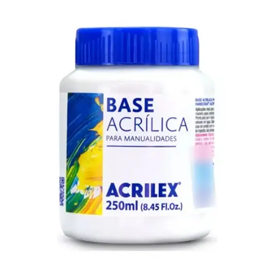 Base Acrílica Para Artesanato MDF Madeira Acrilex 250ml