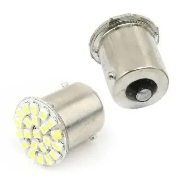 Kit 2 Lampadas Luz Ré Placa 1 Polo 22 Led 1156 Universal
