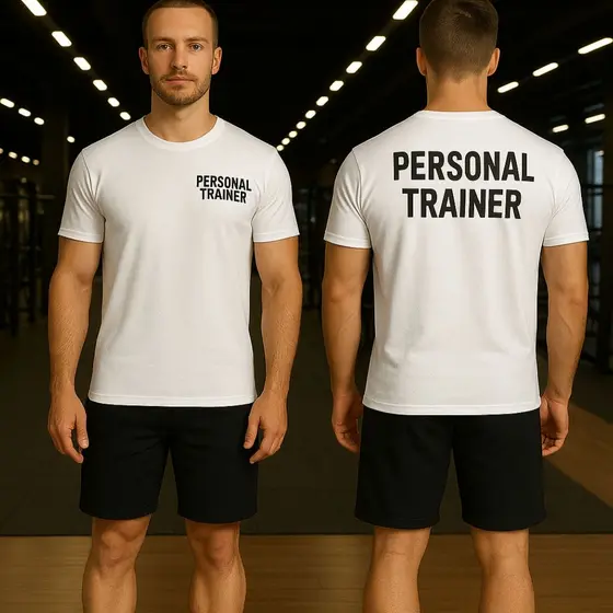 Camisa Camiseta Personal Trainer Unissex Masculino e  Feminino em Algodão Super Promoção