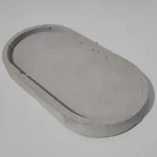 Base Prato Elipse Para Vasos e Organizador 18 Cm GD MALEOGA®