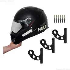 Suporte De Parede Pendurar Capacete Moto Bike Bicicleta Skate e Acessórios