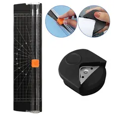 Kit Guilhotina A4 + Mini Arredondador Cortador De Papel Portátil Fácil Manuseio