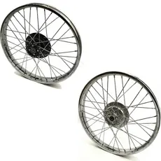 Roda Dianteira Completa + Rolamento + Raios 4mm - Honda Xlr 125 / Nx 150 / Nx 200 / Xr 200