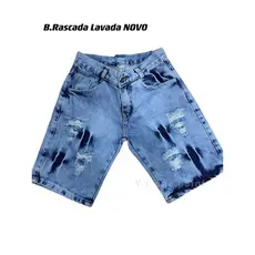 Bermuda Jeans rascada Infantil casual  TOP
