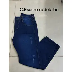 Calca jeans infantil com elastano unissex Top
