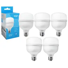 Kit Lâmpadas Led Super Bulbo Elgin 30w Alta Potencia Bivolt 6500k 2 a 5 Lâmpadas Monte o seu Kit