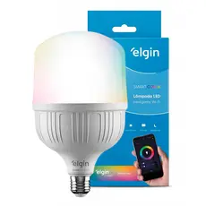 Lâmpada Inteligente Elgin Super Potência 30W Smart Color Wi-fi Compatível Alexa e Google Home