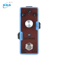 [YQYB] ENO EX Out-1 Octave Mini Pedal De Efeito De Guitarra De Oitava True Bypass Full Metal Shell