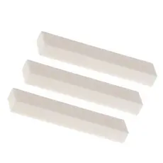 [YQYB] 3 Peças Porcas De Osso Em Branco Para Guitarra Baixo Elétrico Bandolim Banjo Ukulele 52x6x10mm Portátil
