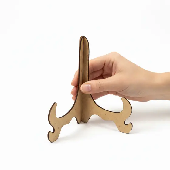 Kit 10 Apoio Suporte Pézinho Bordado Bastidor Quadro Prato