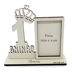 Kit 10 Lembrancinhas Porta-Retrato MDF Decor Personalizadas