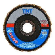 Disco Flap De Manta Abrasiva 115mm Grosso Bear Tex P/ Lixadeiras e esmerilhadeiras