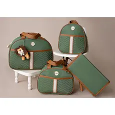 kit de Bolsa Maternidade com o Tema Safári na Promoção