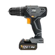 WAP Parafusadeira E Furadeira De Impacto WAP WF 12K4.2 12V 10mm 3/8” 18 Níveis de Torque 22000 BPM Maleta Acessórios