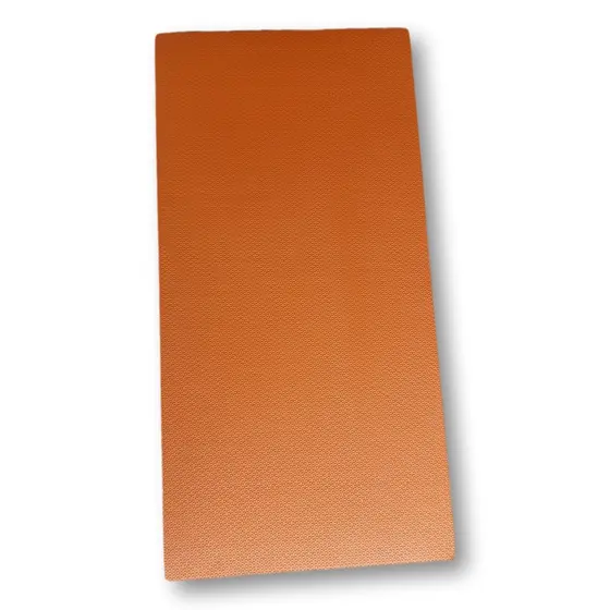 Colchonete EVA Tapete Ginástica Yoga 100x50x1cm 10mm Laranja Yoga Academia Ioga Pilates Ginástica