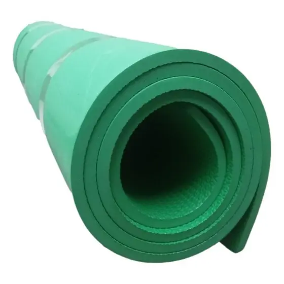 Tatame Manta Colchonete Forração Eva 10mm 200x100cm Verde Ioga Academia Pilates Ginástica Yoga