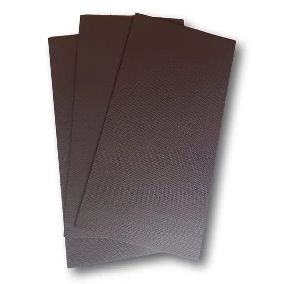 Kit 6 Colchonetes EVA Tapete Ginástica 100x50x1cm 10mm Tatame Marrom Academia Ioga Pilates Yoga