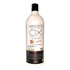 Água Oxigenada Ox 30 Volumes 900ml Luminosittà Premium Pro