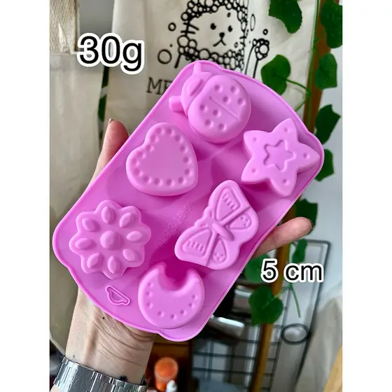Forma de silicone “Fofura” - 6 Cavidades