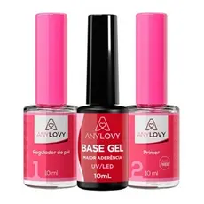 Preparadores Any Lovy - Gel Capa Base Primer Sem Ácido Regulador De Ph