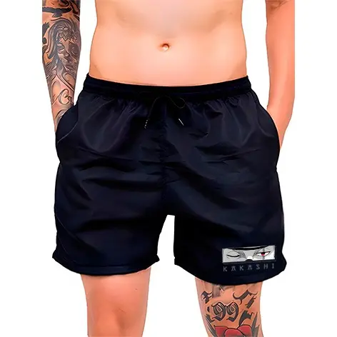 Bermuda Masculino Modelo ANIME - Antiodor e Design Esportivo Ideal para Academia, Skate, Corrida
