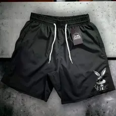 Bermuda Masculina Short Mauricinho Modelo COELHO STYLE- Antiodor e Design Esportivo Ideal para Academia, Skate, Corrida