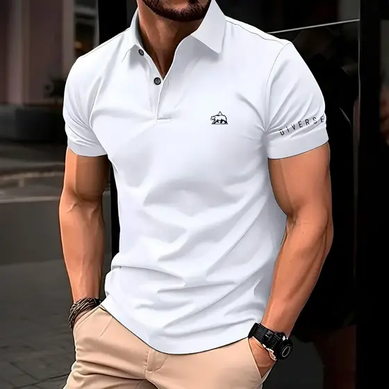 Camiseta Polo Diverse Camisa Masculina Manfinity Tecido Piquet