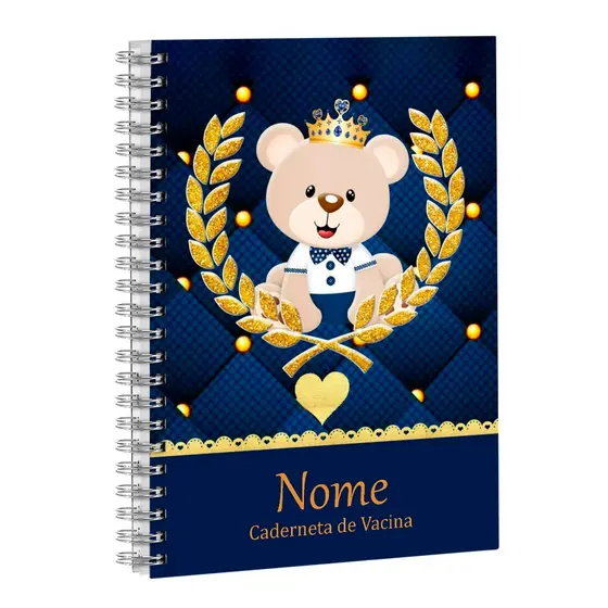 Caderneta de Vacina Menino Personalizada com nome Vários modelos