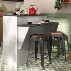 Bancada Balcão/Mesa Cozinha Mariah Multimóveis MP5484 Branca