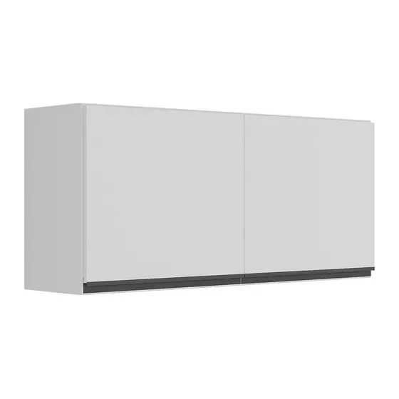 Armário de Cozinha Aéreo 120cm 2 Portas Veneza Multimóveis V3682