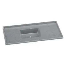 Pia de Cozinha Mármore Sintético 120x55cm Multimóveis CR20479
