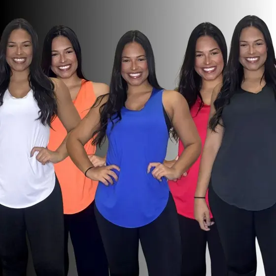 Kit 2 camisetas fitness - b谩sica - tapa bumbum - academia - crossfit camisa feminina prote莽茫o uv 50+