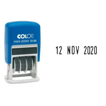Carimbo Mini datador auto-entintado S120