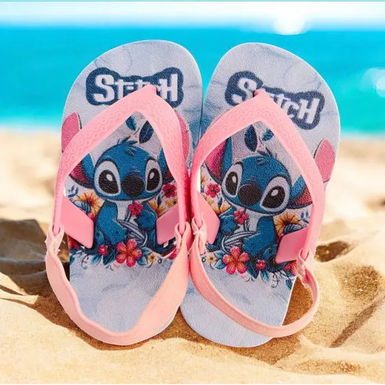 Chinelo baby com elástico bebê super confortável fácil de usar Ref.15