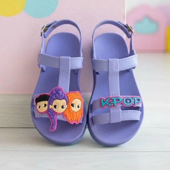 SANDALIA FEMININA INFANTIL kpop LANÇAMENTO REF.13