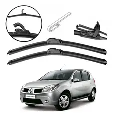 Palheta Limpador Parabrisa Renault Sandero Logan Até 2013 Dyna