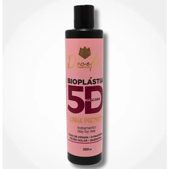 MÁSCARA DE CABELO  5D  BIOPLÁSTIA
