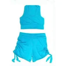 Conjunto Fitness Verde Turqueza G