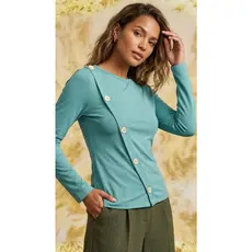 Blusa Manga Longa e Botões M