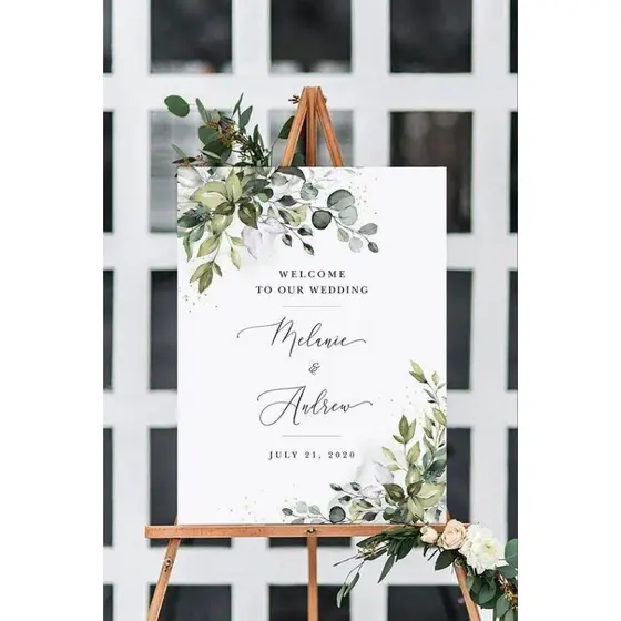 Quadro Decoração Para Casamento Bem Vindos Recepção