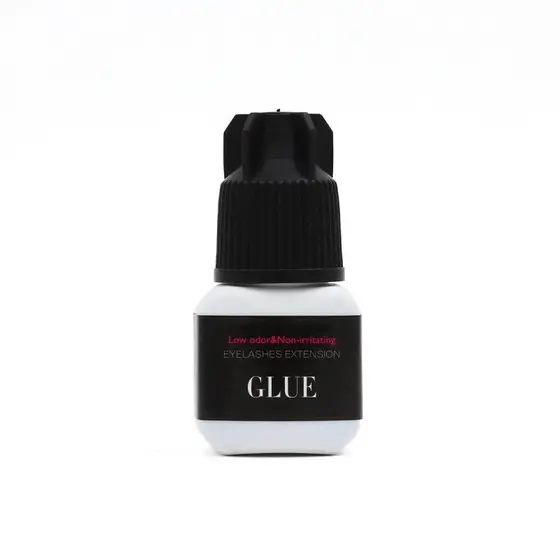 Cola de Cílios Funmix 5Ml Cor Preta De Baixo Odor Não Irritante Extensão De Iniciantes Profissionais