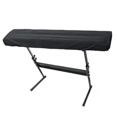 Capa para Teclado Piano P-115 Preto L133cm P29cm A17cm Impermeável