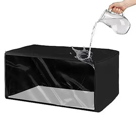 Capa para Forno Eletrico 44 Litros Frente Transparente 41cmP x  57cmL x  36cmA