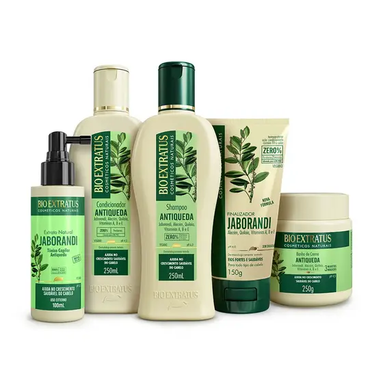 Kit Bio Extratus Jaborandi Sh Cond Masc 250 Completo 5Itens